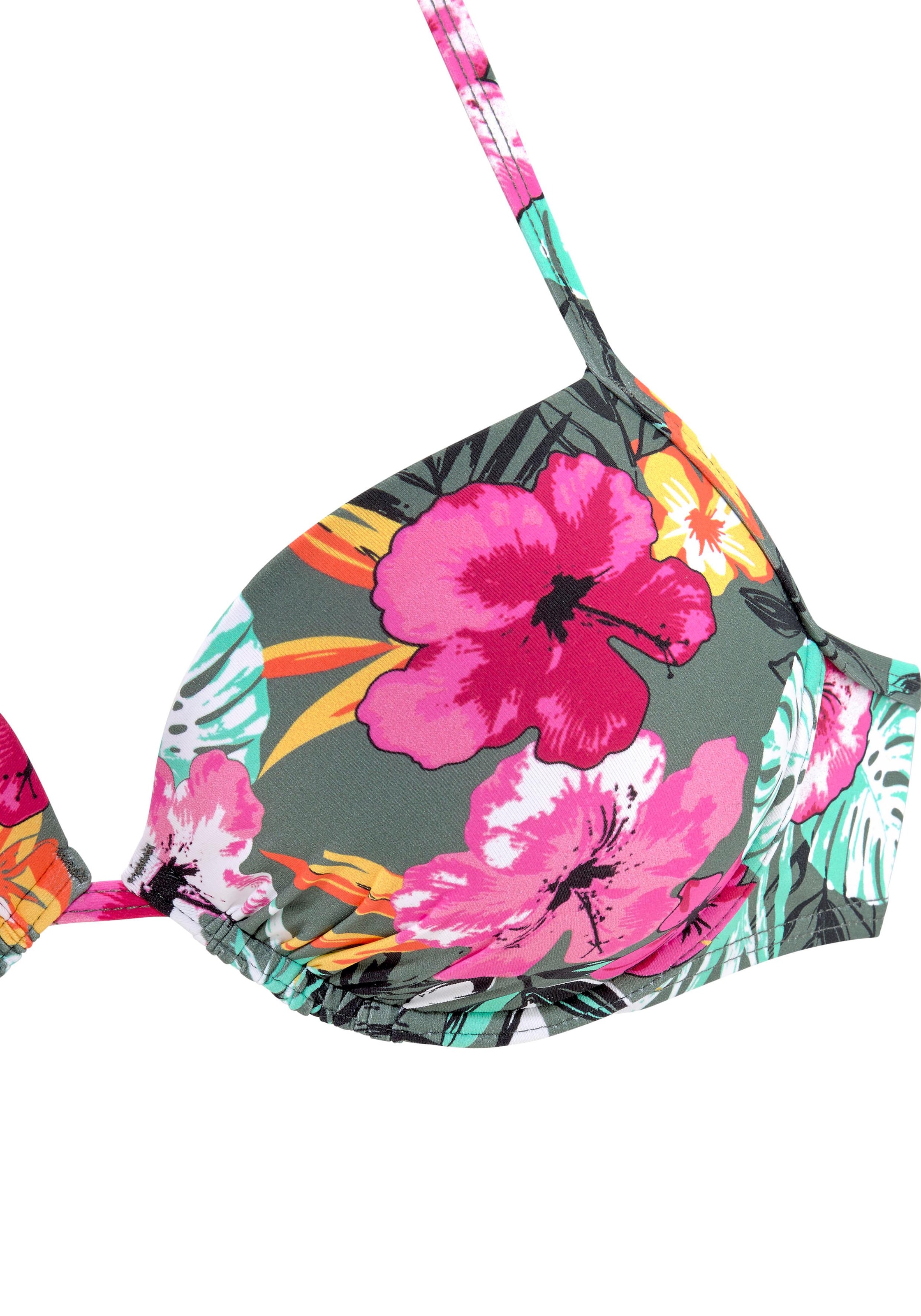 Push-up Hauts de bikini BUFFALO en mélange de couleurs