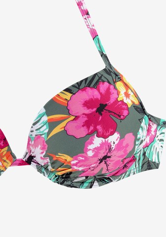 Push-up Hauts de bikini BUFFALO en mélange de couleurs