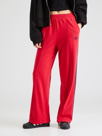 Wide leg Pantaloni di GAP in rosso: frontale