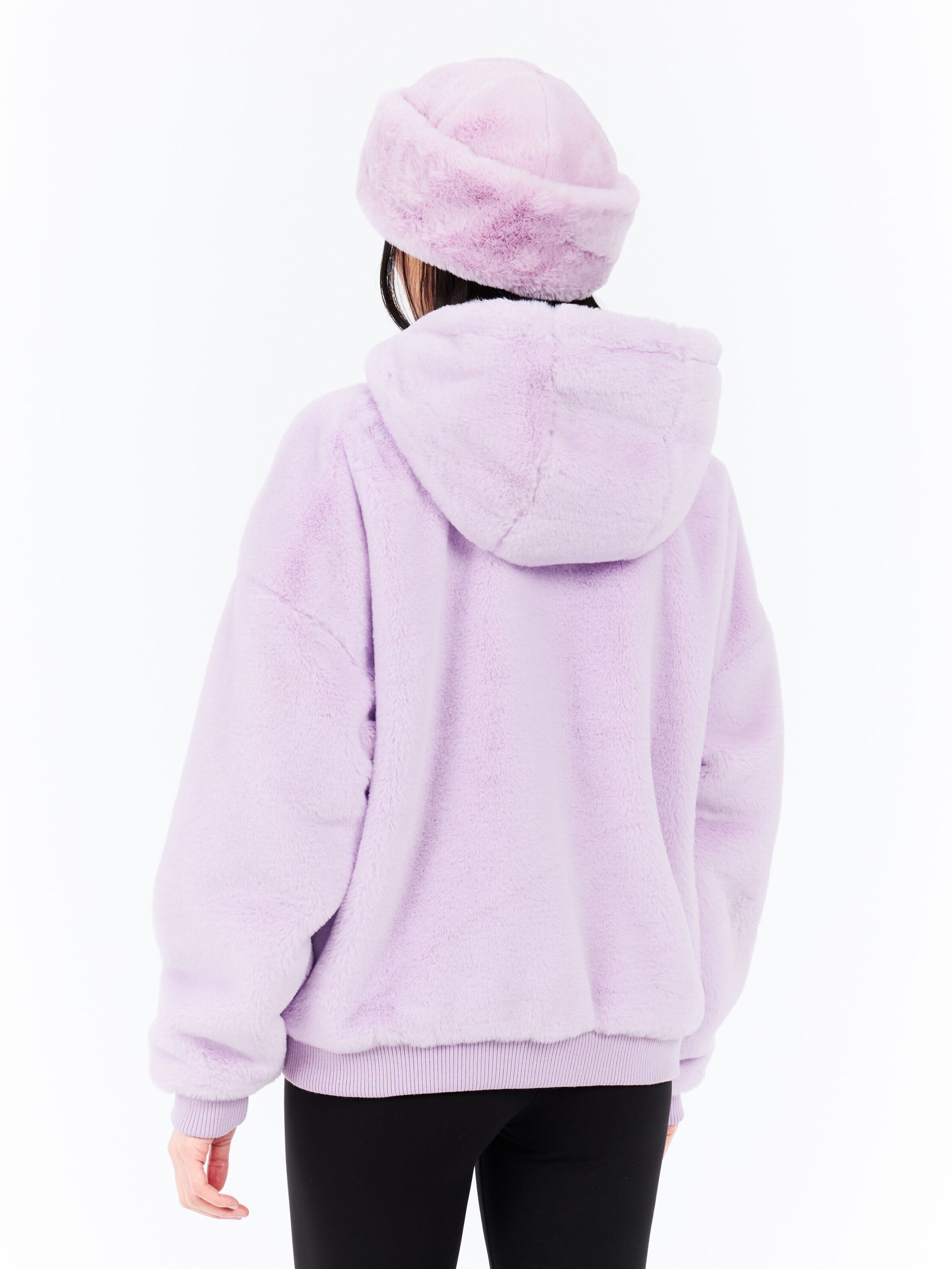 PROTEST Fleece jas 'PRTGolly' in Lila