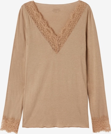 INTIMISSIMI Shirt in Braun: Vorderseite