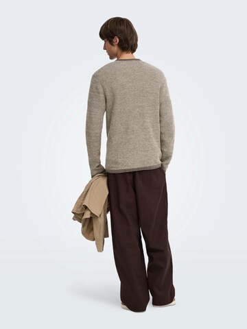 Only & Sons Pullover 'ONSERIC' in Grau
