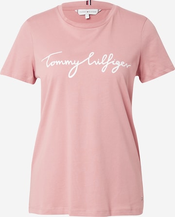 TOMMY HILFIGER Μπλουζάκι σε ροζ: μπροστά