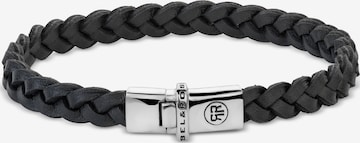 Bracelet Rebel & Rose en noir : devant