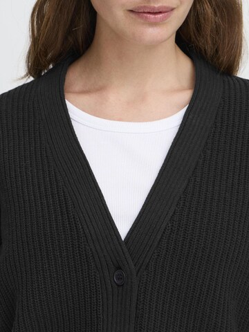 Cardigan ' OXKIMMIE ' Oxmo en noir