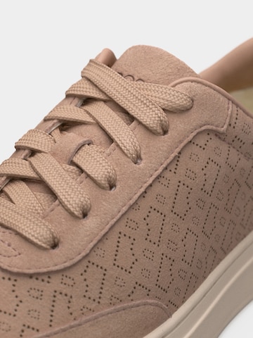 BOSS Rövid szárú sportcipők 'Kieran' - barna