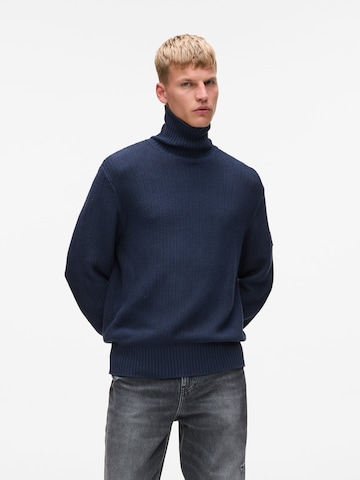 Pullover di KARL LAGERFELD JEANS in blu: frontale
