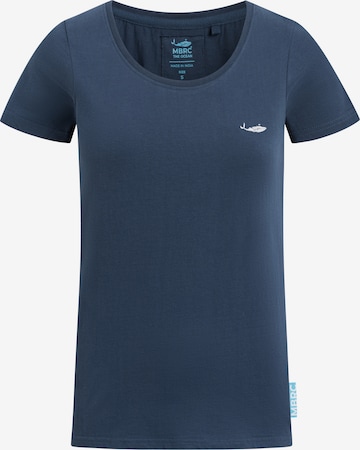 MBRC the ocean T-Shirt 'Ocean' in Blau: predná strana