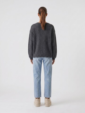 americandreams Oversized Sweater 'Silja' in Grey