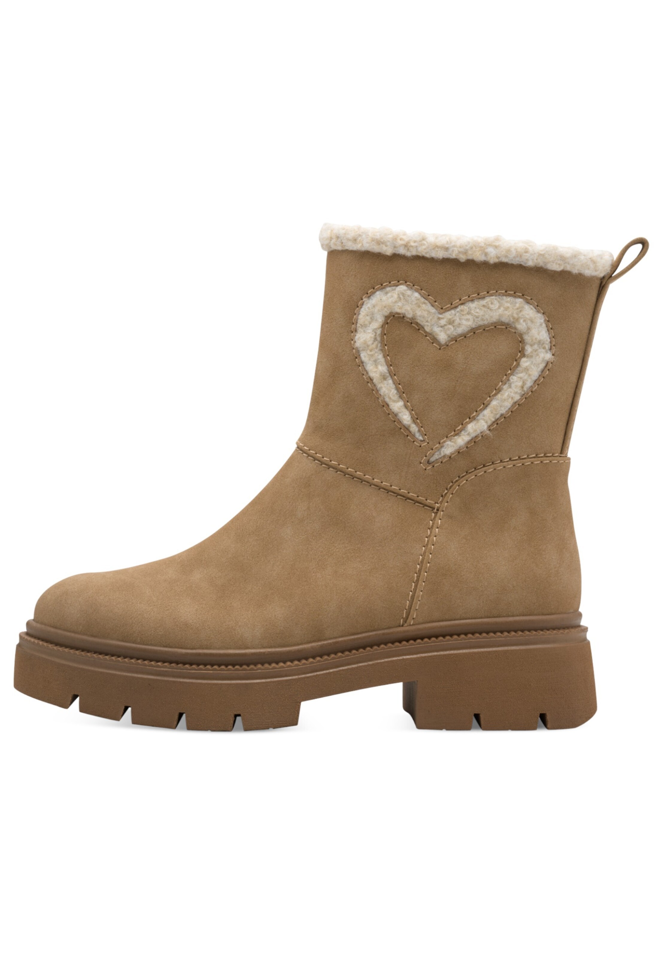 MARCO TOZZI Ankle Boots in Beige