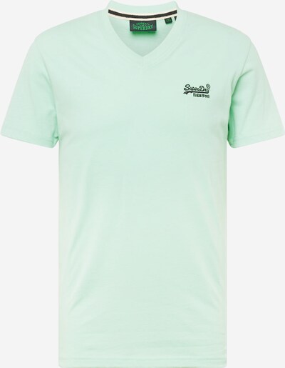 Superdry Shirt 'Essential' in de kleur Navy / Mintgroen, Productweergave