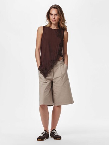 Haut PIECES en marron