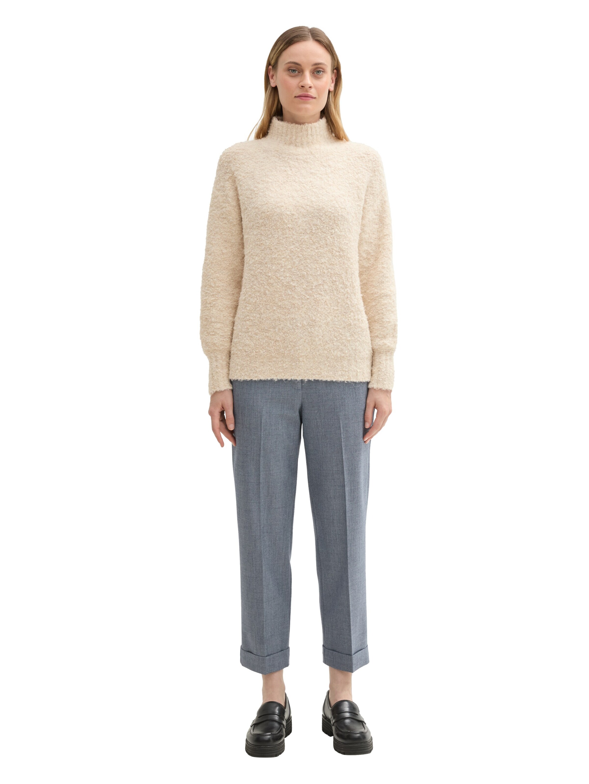 TOM TAILOR Sweater in Beige