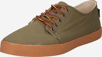 POMPEII Platform trainers 'HIGBY' in Brown: front