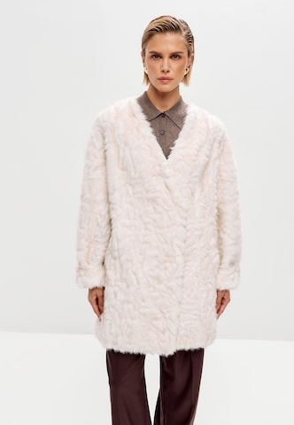 CESARE GASPARI Tussenmantel in Beige: voorkant