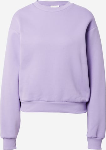 Gina Tricot Sweatshirt in Purple: front