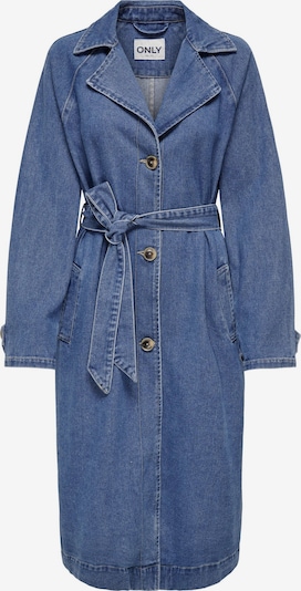 Demisezoninis paltas iš ONLY, spalva – tamsiai (džinso) mėlyna, Prekių apžvalga