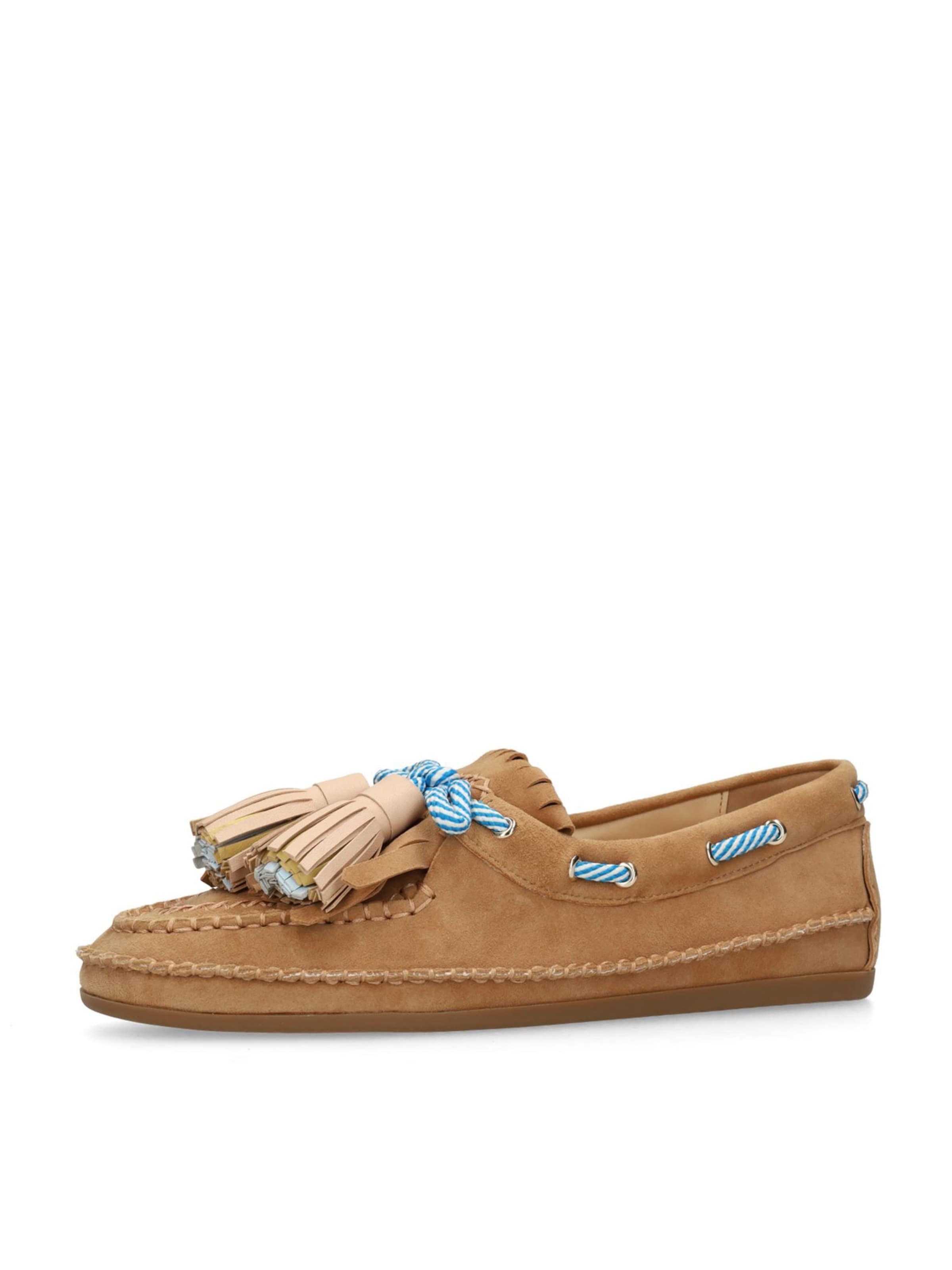 Mocassin SACHA en beige : devant