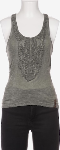 TIMEZONE Top XS in Grau: Vorderseite