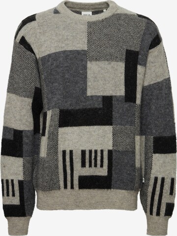 Pullover 'Hamdan' di !Solid in grigio: frontale