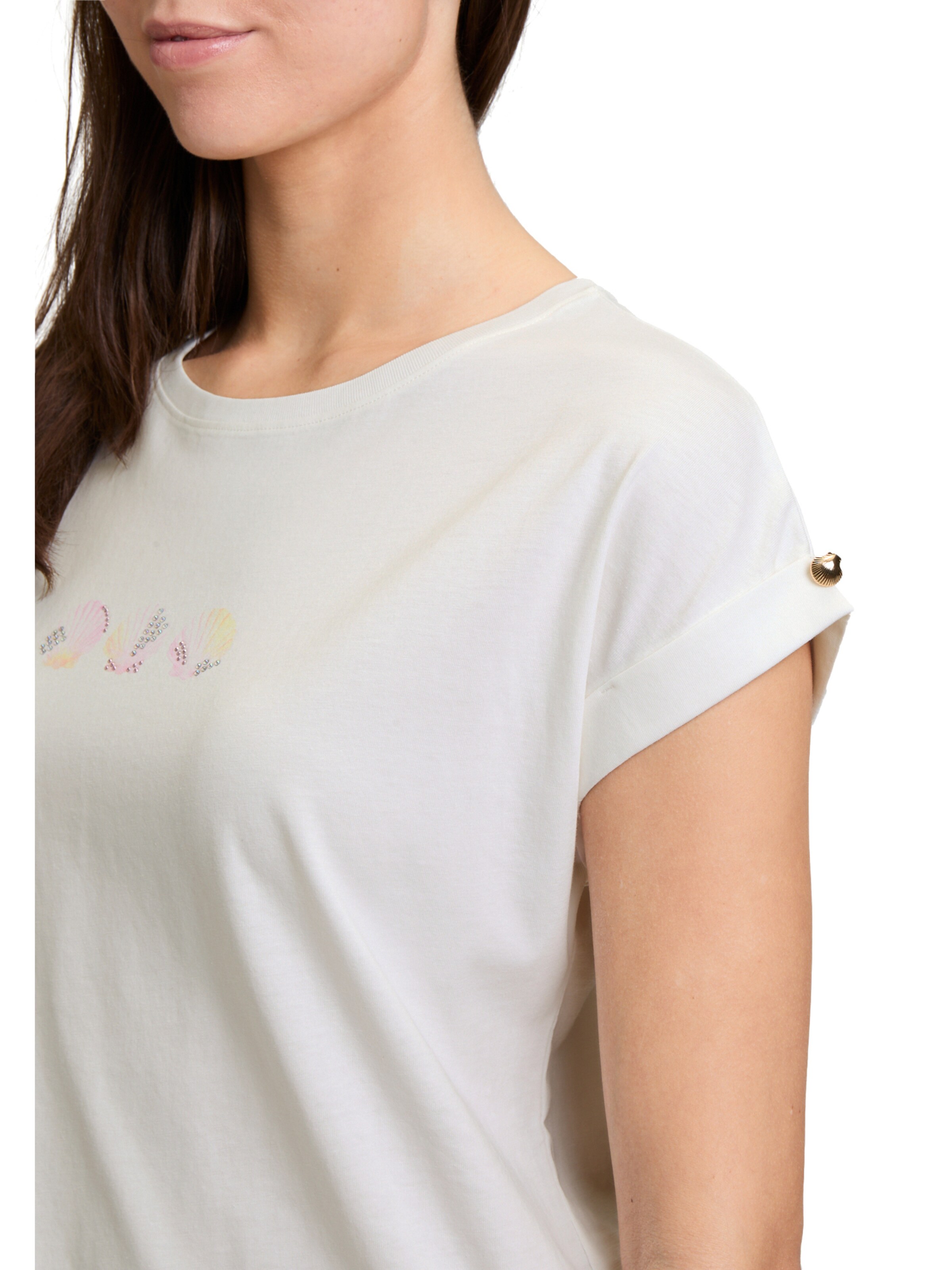 T-shirt Cartoon en blanc