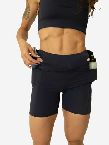 Tempus Own - Slimfit Calças de desporto em azul