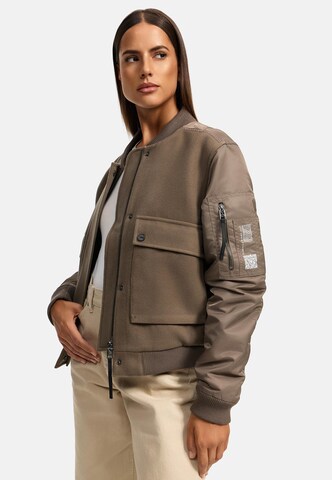 Veste mi-saison NAVAHOO en marron