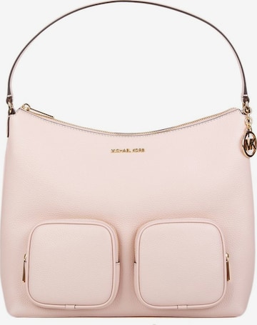 Borsa a spalla 'Merritt Large Cargo Shoulder Bag' di Michael Kors in rosa: frontale