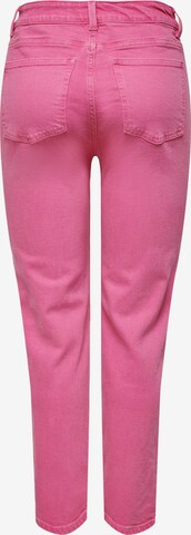 ONLY Slimfit Jeans 'Emily' i pink