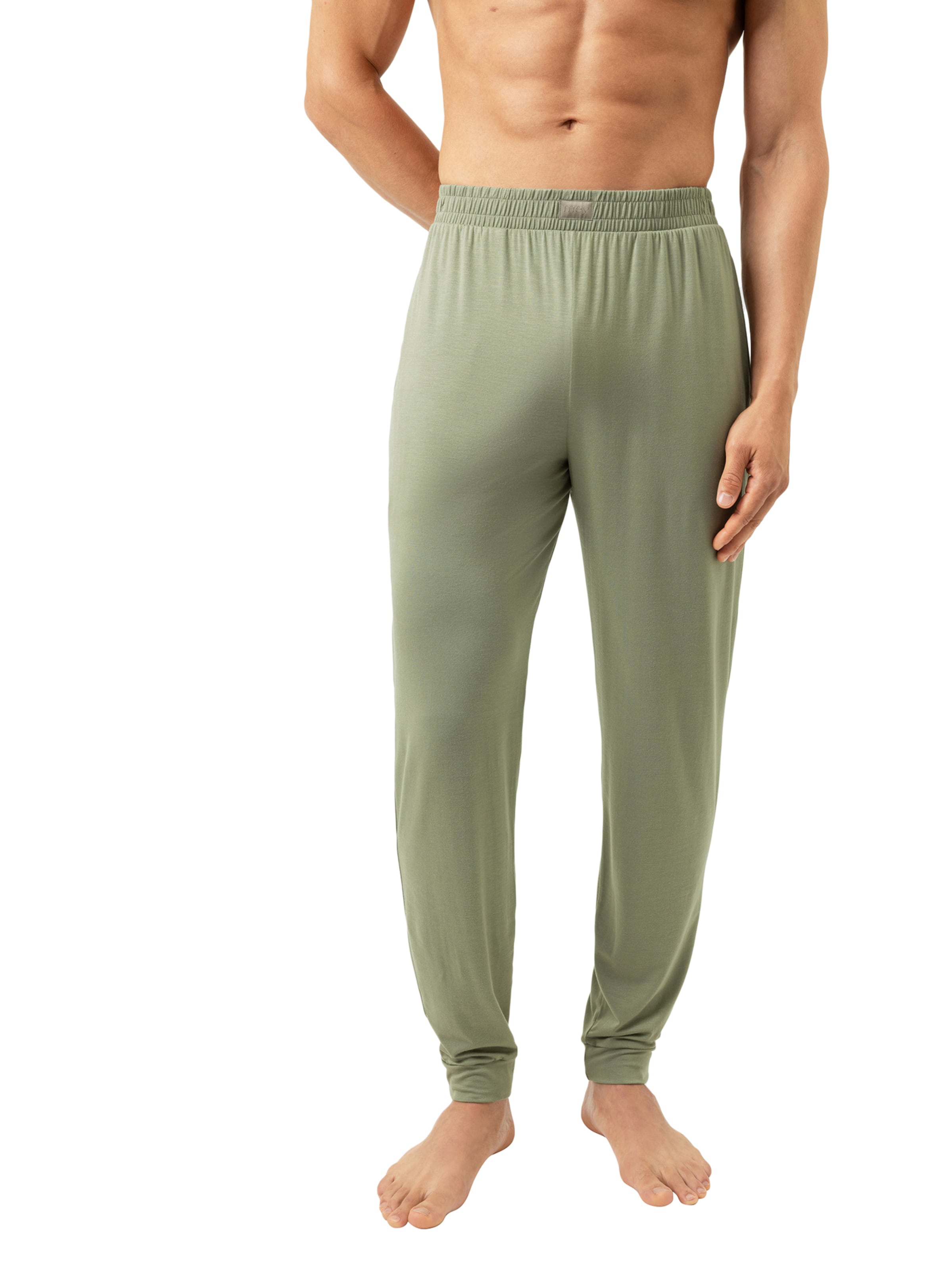 Pyjama long 'Jefferson' Mey en vert : devant