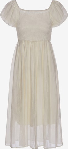 Robe d’été 'Boho' IZIA en beige : devant