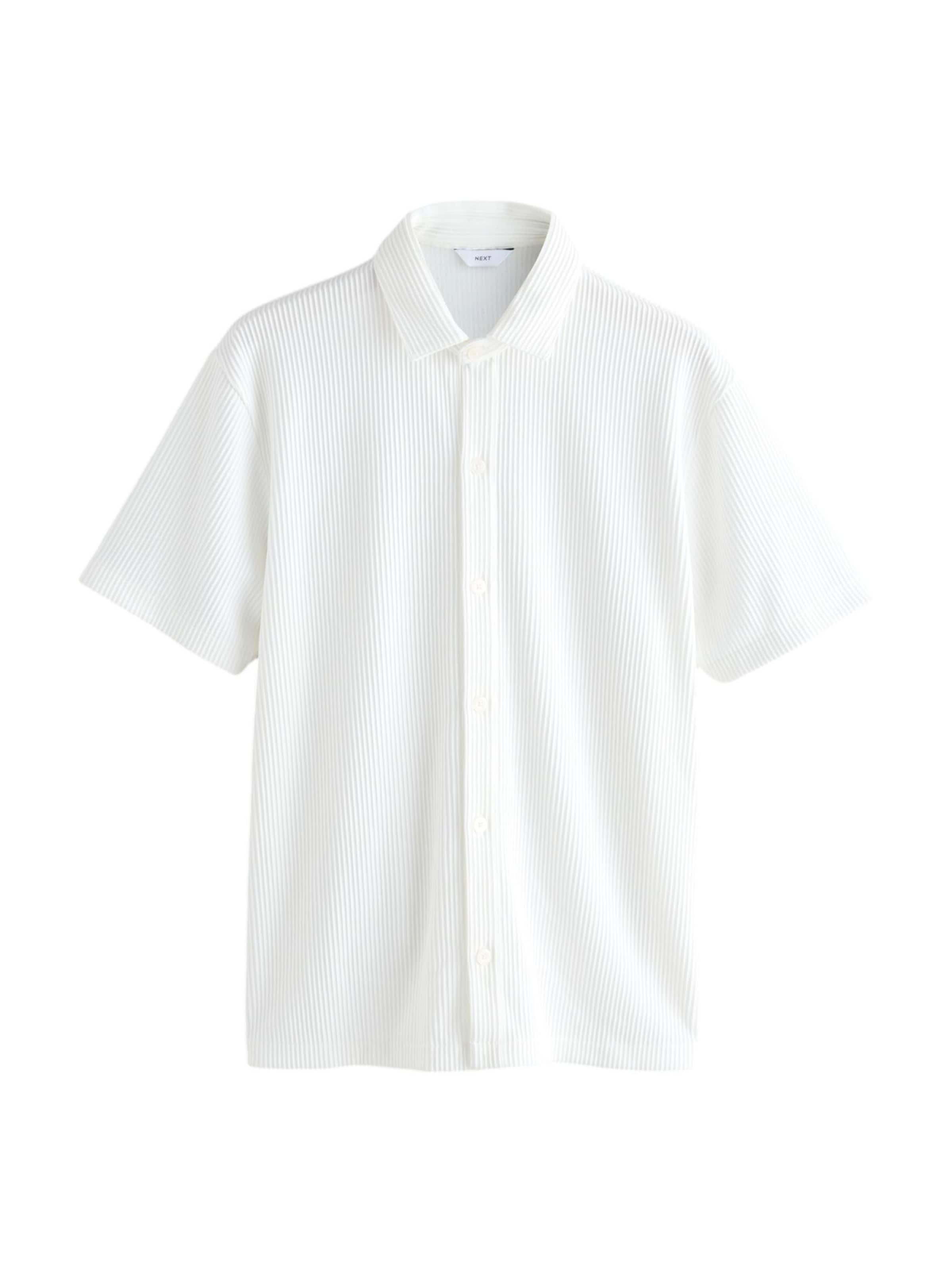 Next Regular Fit Hemd in Weiß: Vorderseite