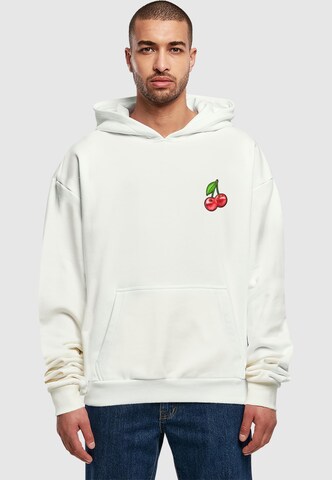 Merchcode Sweatshirt 'Cherries' in Beige: front