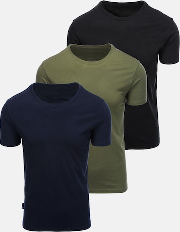 Ombre T-Shirt in Mischfarben: Vorderseite