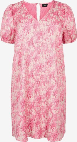 Zizzi Kjole 'MMABELLE' i pink: forside