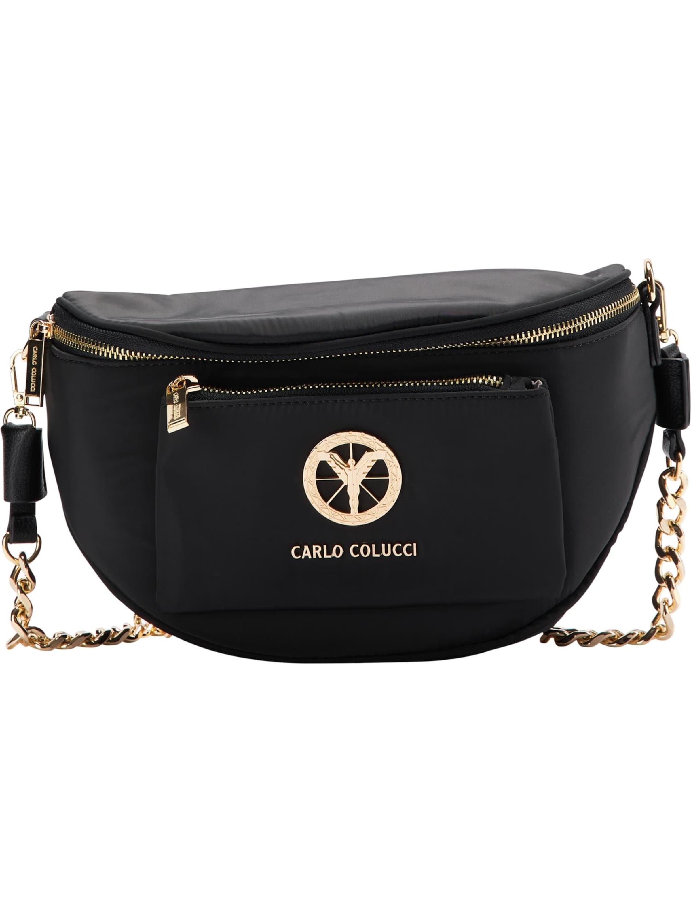 Sacs banane 'Costantini' Carlo Colucci en noir : devant