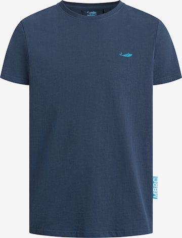 T-Shirt 'Ocean' MBRC the ocean en bleu : devant