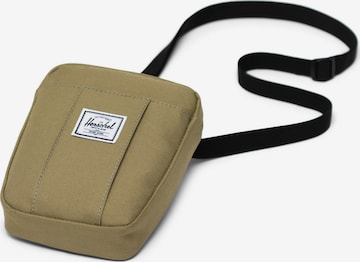 Herschel - Bolso de hombro 'Cruz' en verde: frente