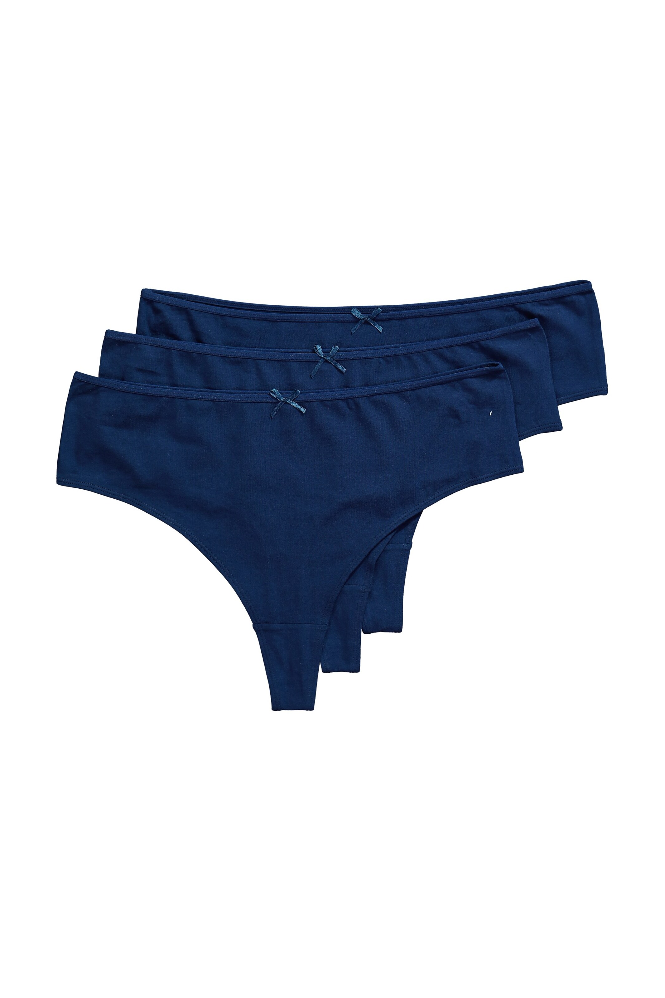 Ulla Popken String in Blau: Vorderseite