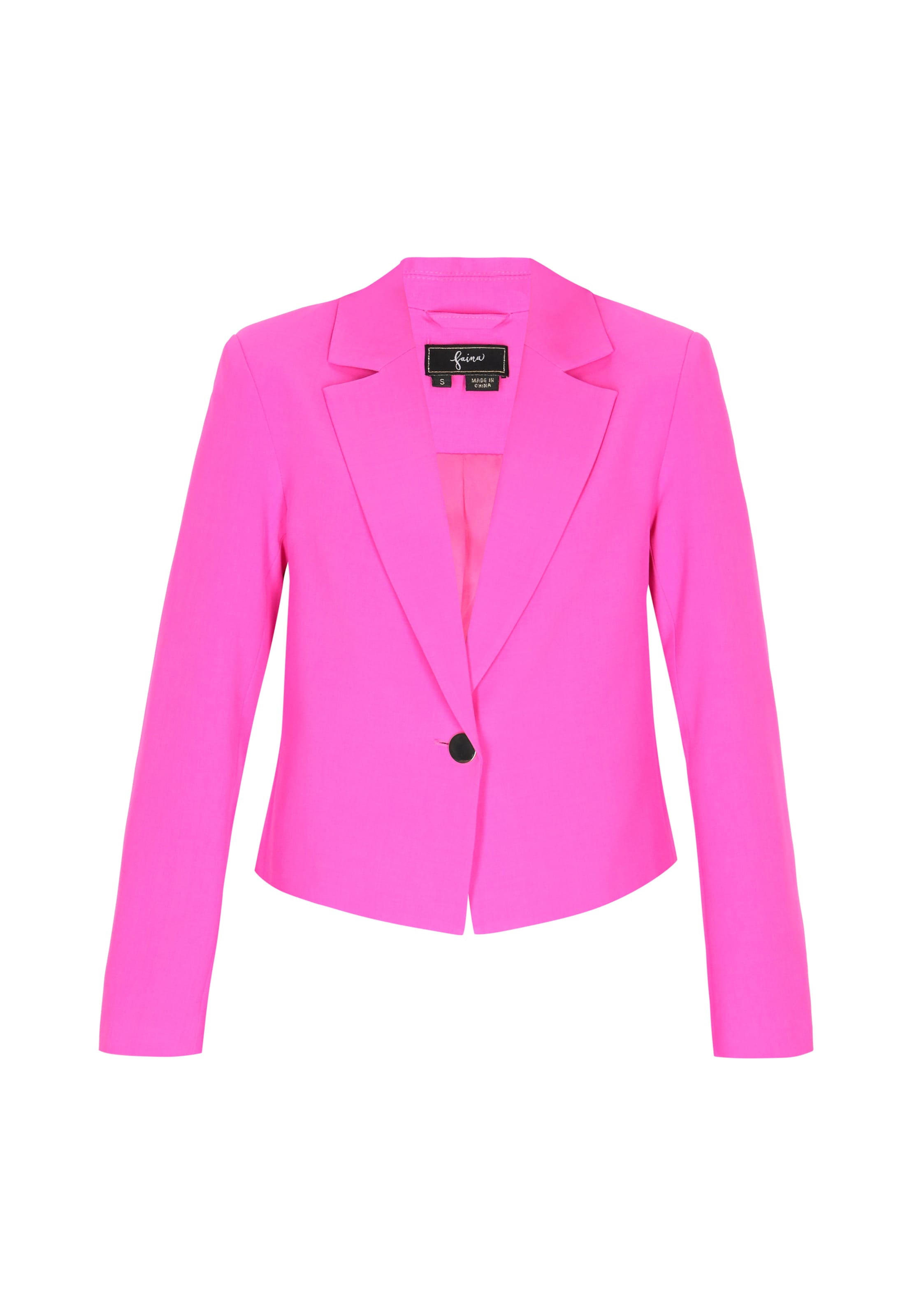 Blazer faina en rose : devant