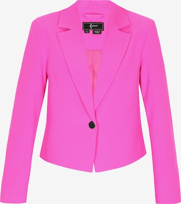 Blazer faina en rose : devant