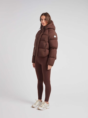 Veste outdoor ' Winter Crop Puffer ' JACK1T en marron
