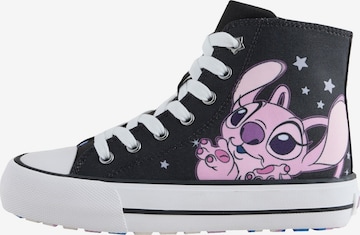 Next Sneaker 'Lilo & Stitch' in Schwarz: Vorderseite