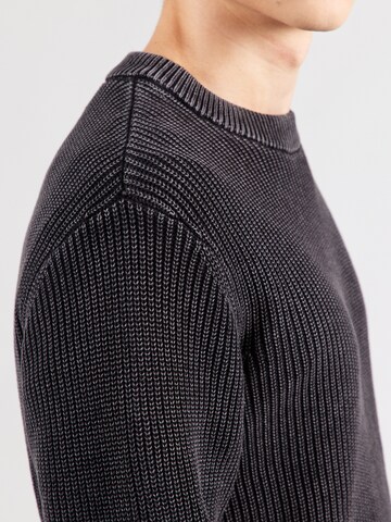 juoda JACK & JONES Megztinis 'JJTANAKA'
