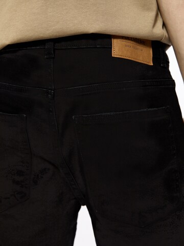 Pull&Bear Regular Shorts in Schwarz