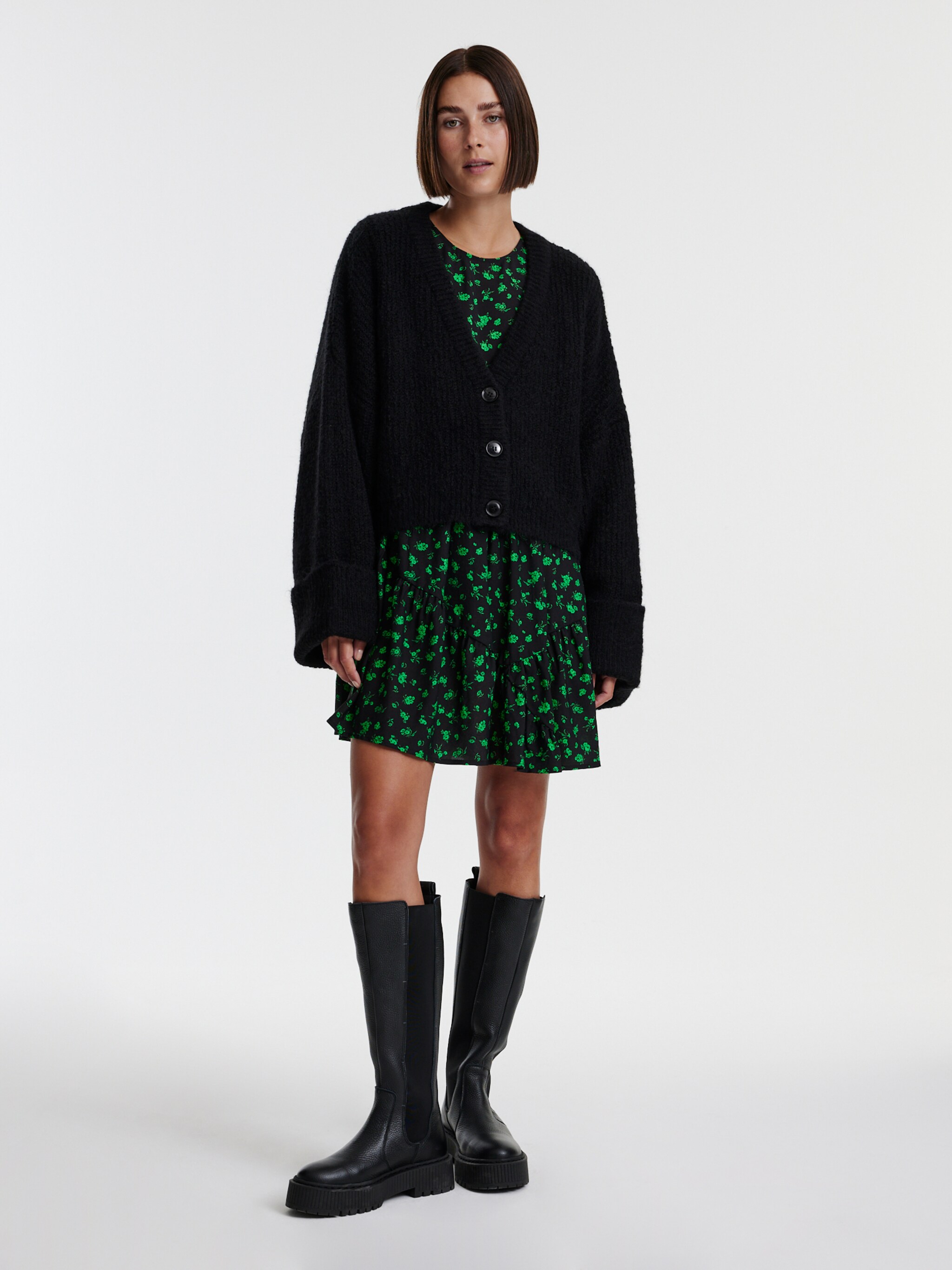 EDITED Productos Cárdigan 'Violetta' negro