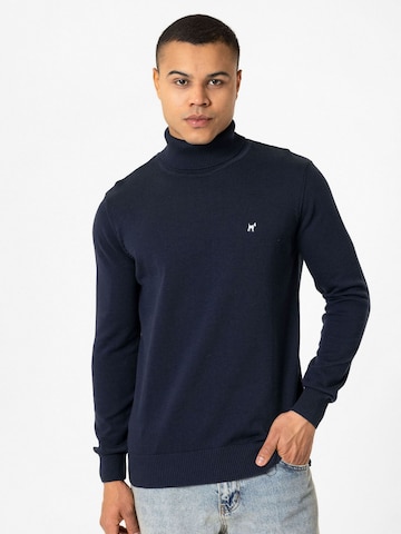 Pull-over Williot en bleu : devant