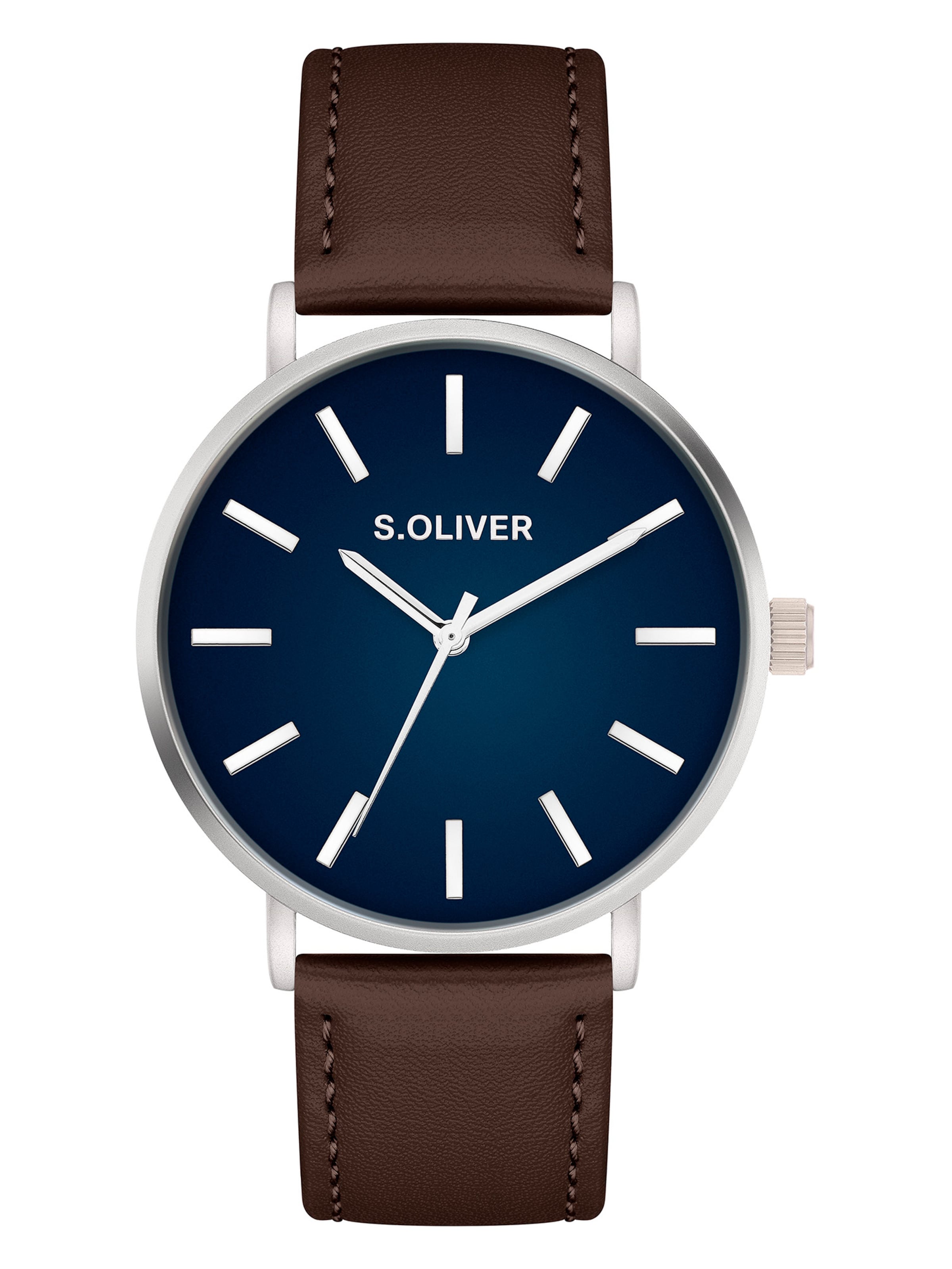 s.Oliver Analog Watch in Brown, Item view