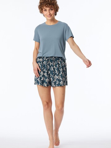 SCHIESSER Pajama pants in Blue