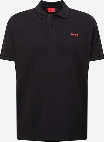 HUGO - Camisa 'Donos' em preto: frente